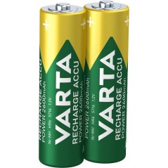 Buy Varta 1x2 Pro NiMH 2500 mAh AA (05716101402) - High-Performance Rechargeable Batteries